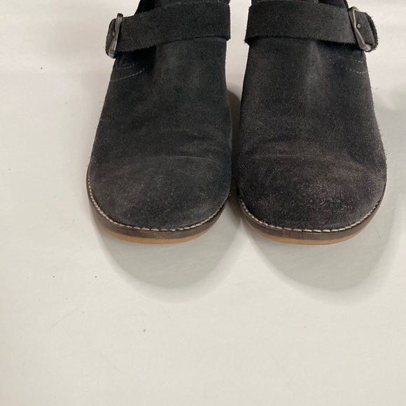 Dolce Vita Prestley Black Suede Ankle Boots - Picture 7 of 11